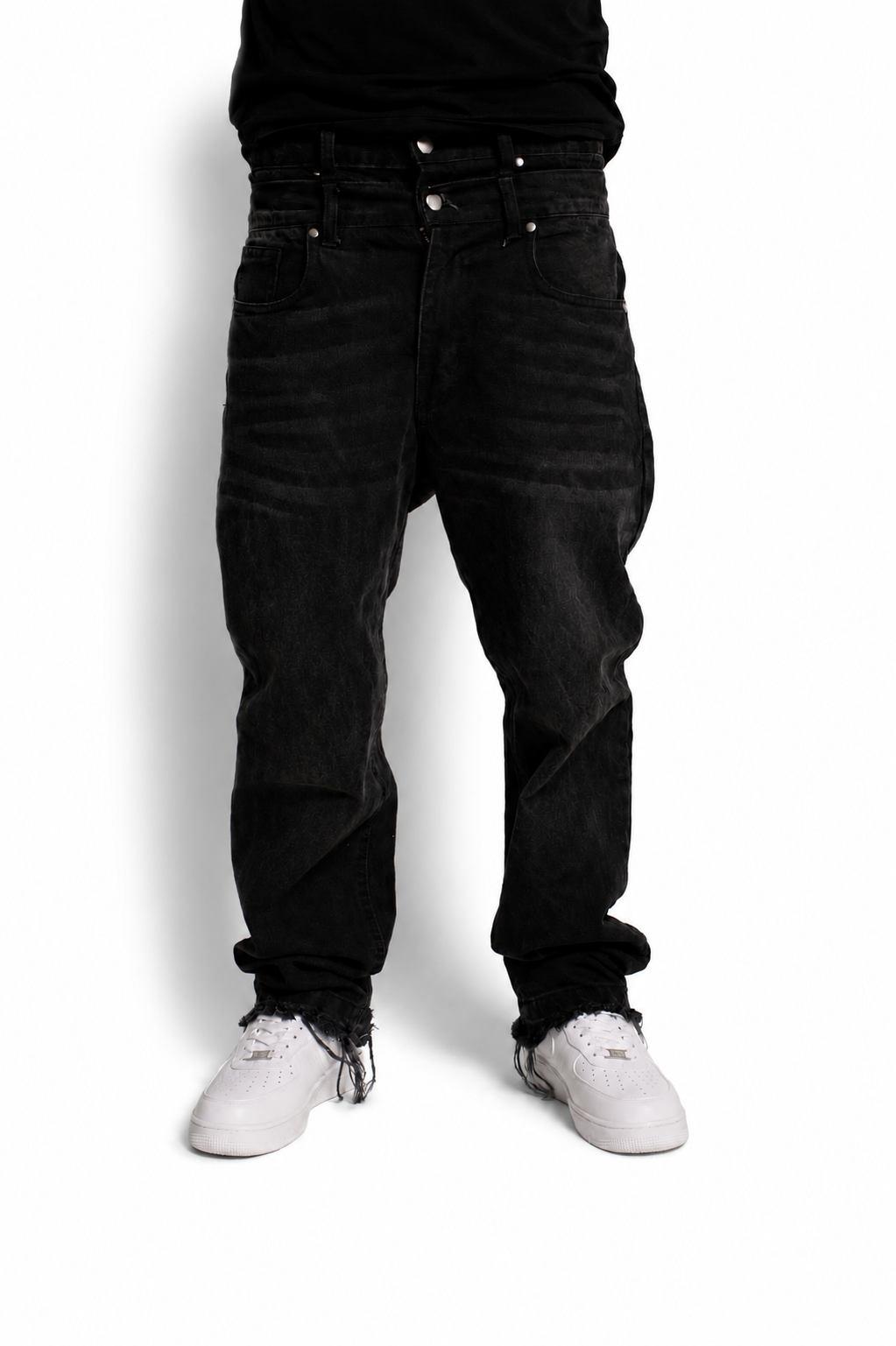 Double waisted jeans