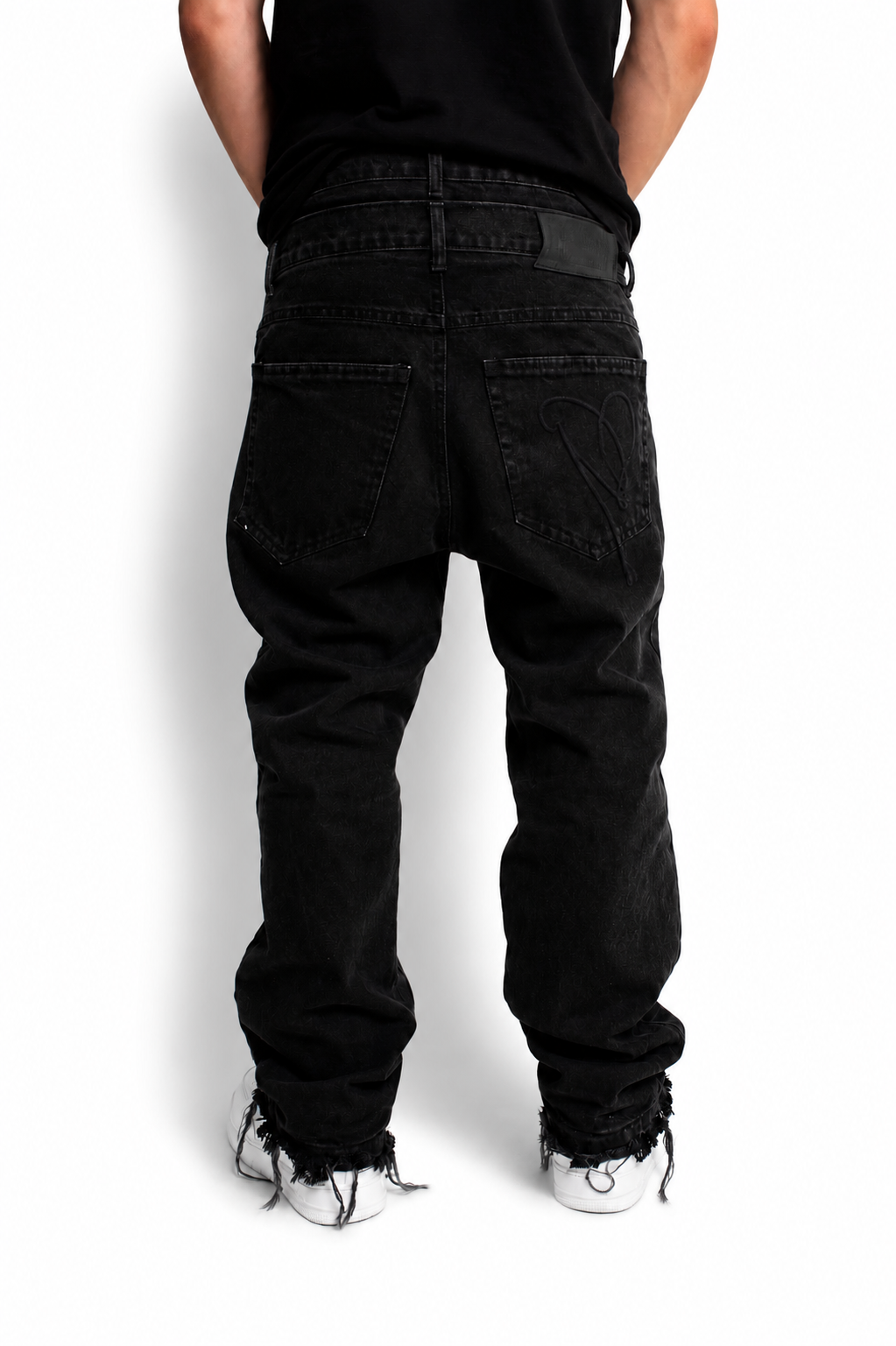 Double waisted jeans